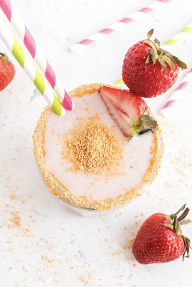 Cheesecake Strawberry Smoothie — Recipes