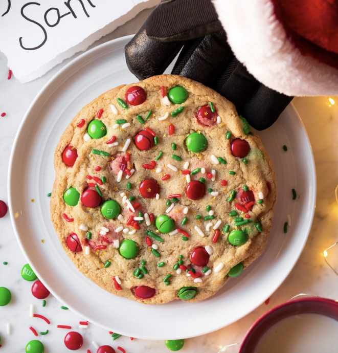 One Santa Cookie (Quick and Easy to Make)