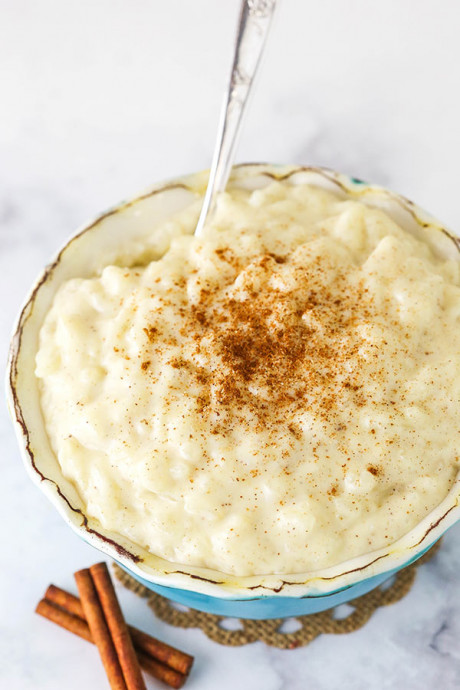 Creamy Old Fashioned Rice Pudding