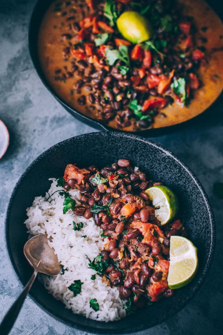 Adzuki Bean Coconut Curry (Vegan, Gluten-Free)