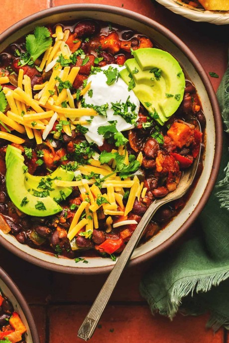 Easy Vegetarian Chili