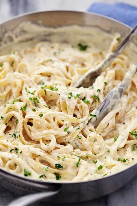 The Best Homemade Alfredo Sauce — Recipes