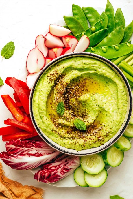 Mint Pea Hummus