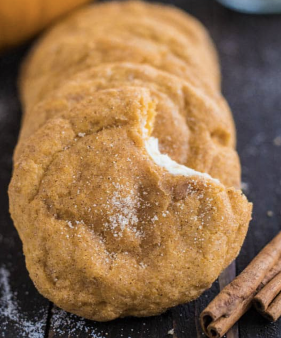 Pumpkin Cheesecake Snickerdoodles