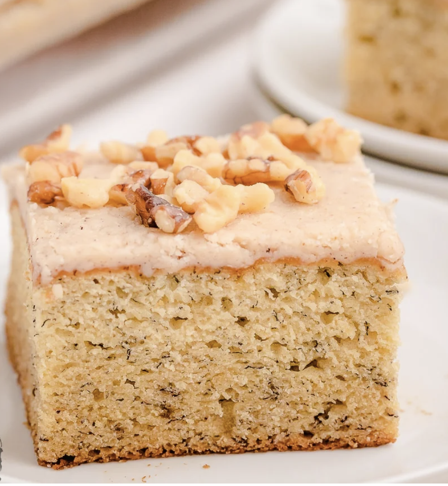 Frosted Banana Cake — Recipes