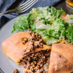 Homemade Sloppy Joe Hot Pockets (keto hot pockets)