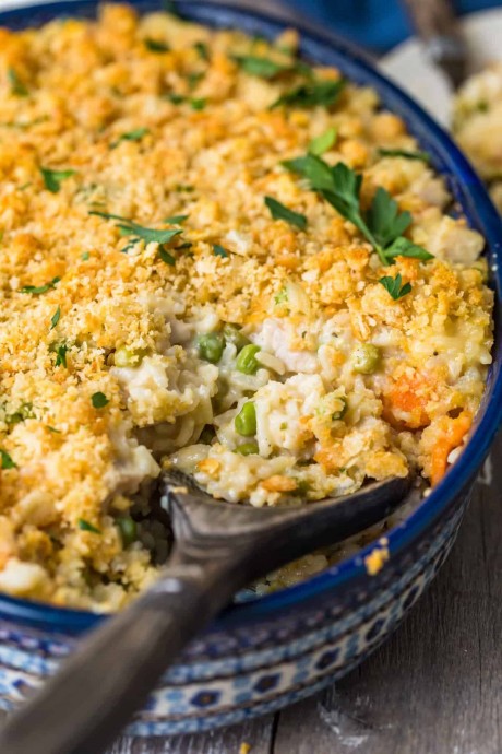 Cozy Turkey Rice Casserole