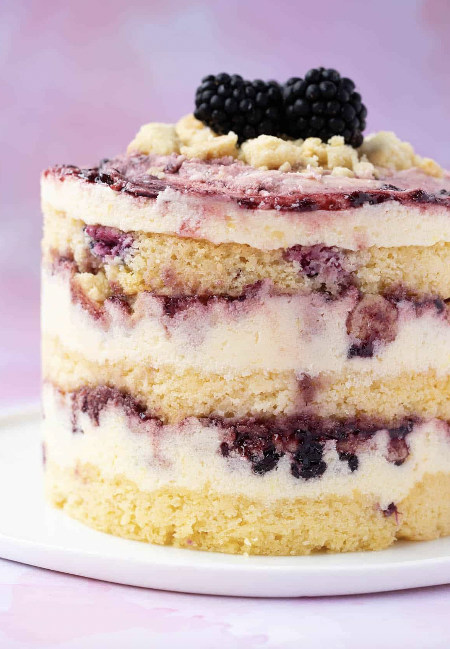 Lemon Blackberry Cake — Recipes