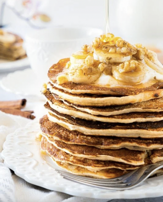 Banana Nut Pancakes