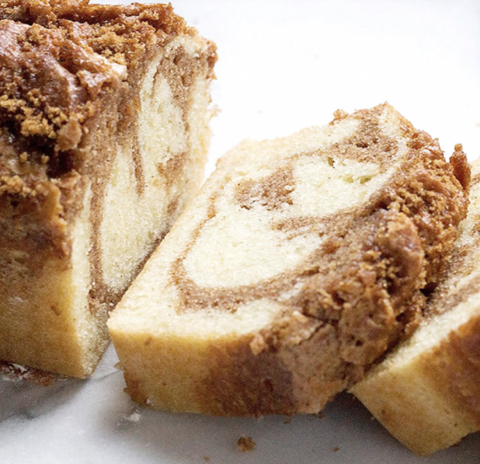 Cinnamon Swirl Pound Cake Loaf