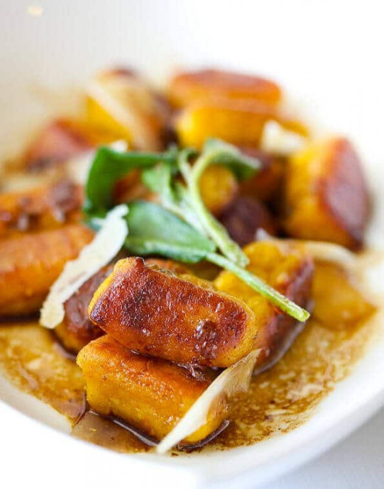 Pan-Fried Pumpkin Gnocchi with Brown Butter Sage