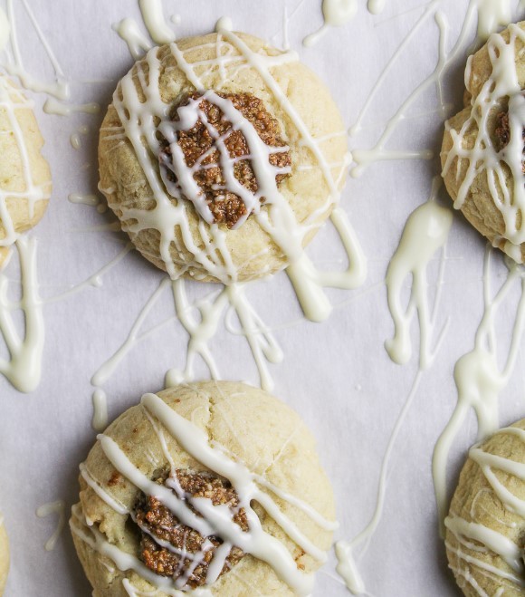 Pistachio Thumbprint Cookies