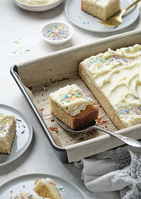 Vanilla Sheet Cake