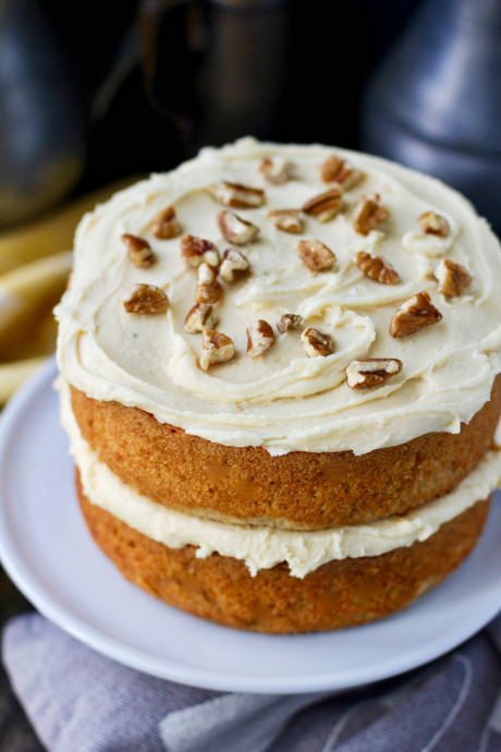Maple Cake with Maple Frosting