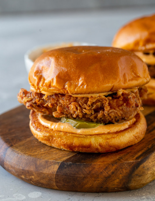 DIY Popeyes Chicken Sandwich