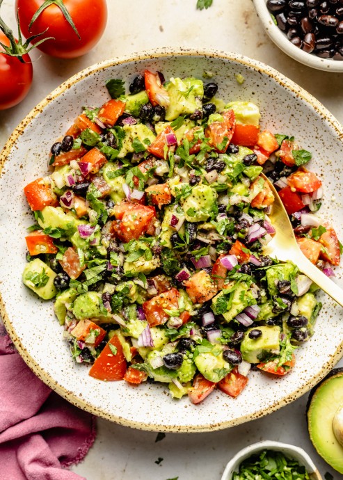 Avocado & Black Bean Salad