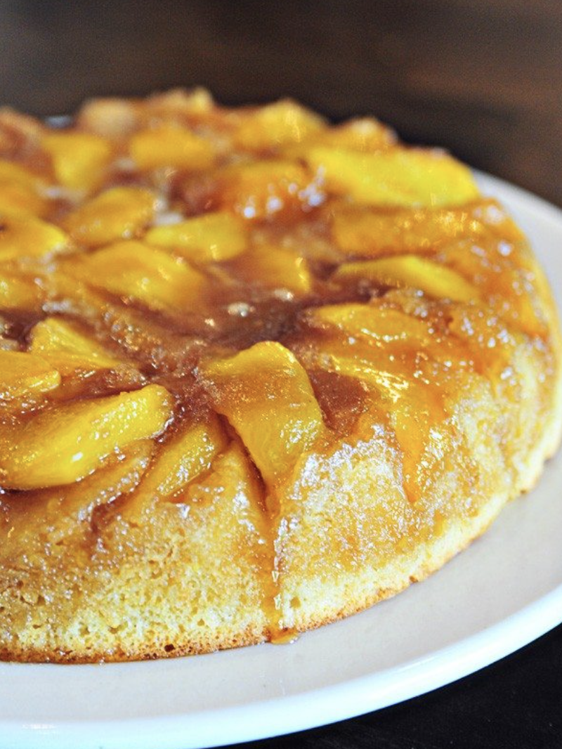 Nectarine Upside Down Cake Recipe — Recipes