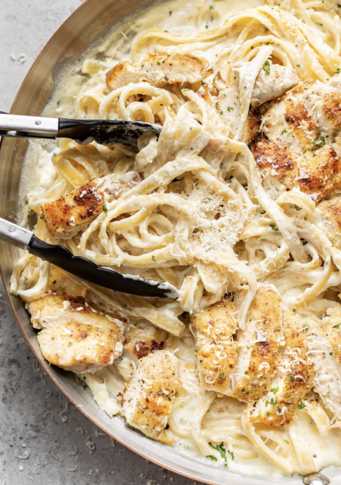 Chicken Fettuccine Alfredo