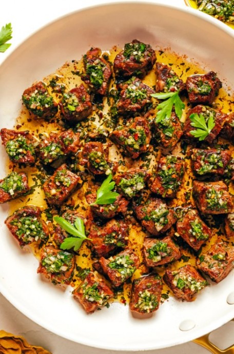 Chimichurri Steak Bites Chimichurri Steak Bites