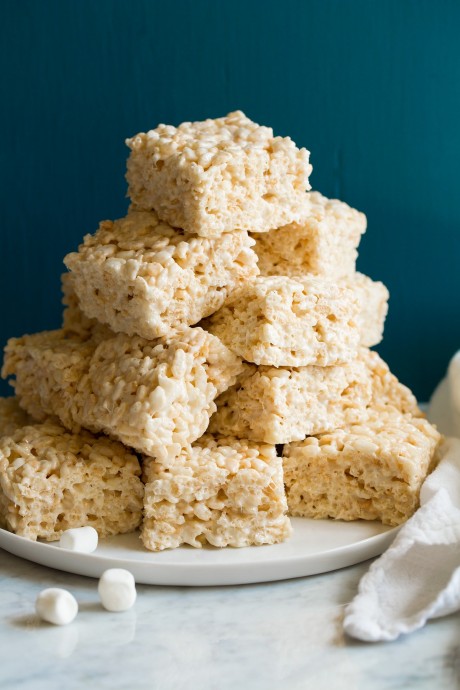 Rice Krispie Treats (Rice Crispy Bars)