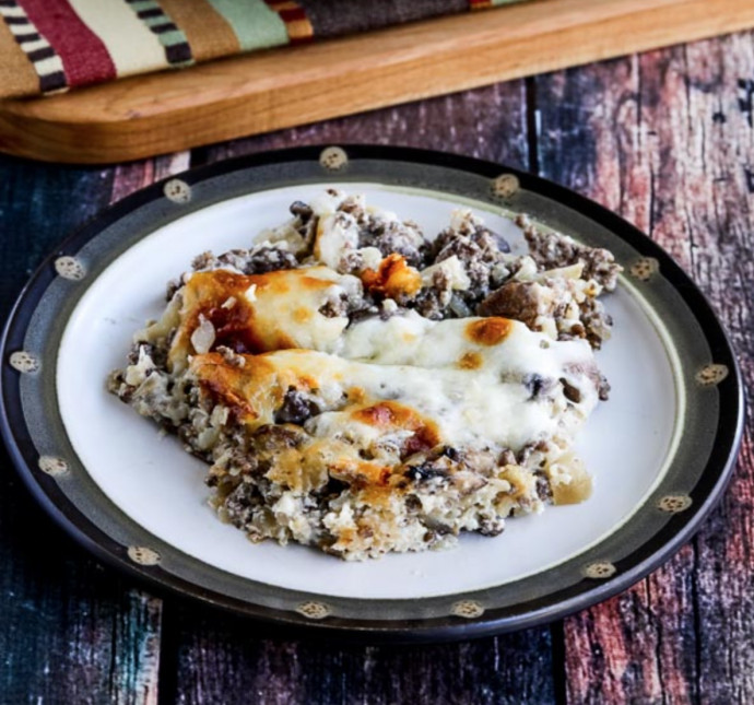 Ground Beef Stroganoff Casserole