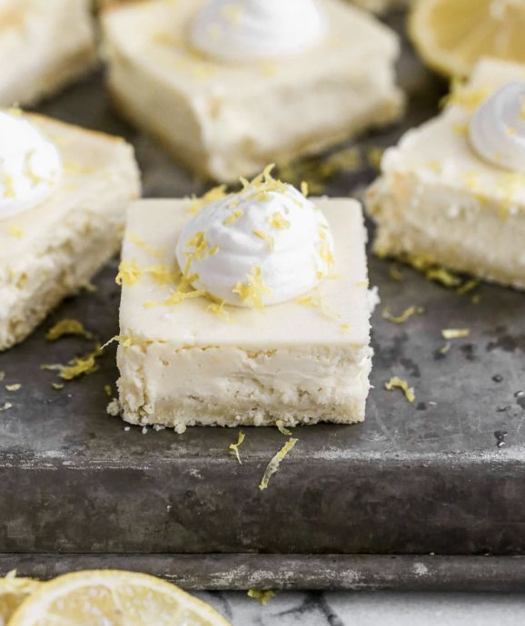 Lemon Cheesecake Bars