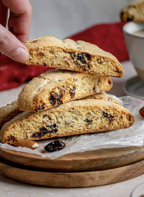 Cherry Almond Biscotti