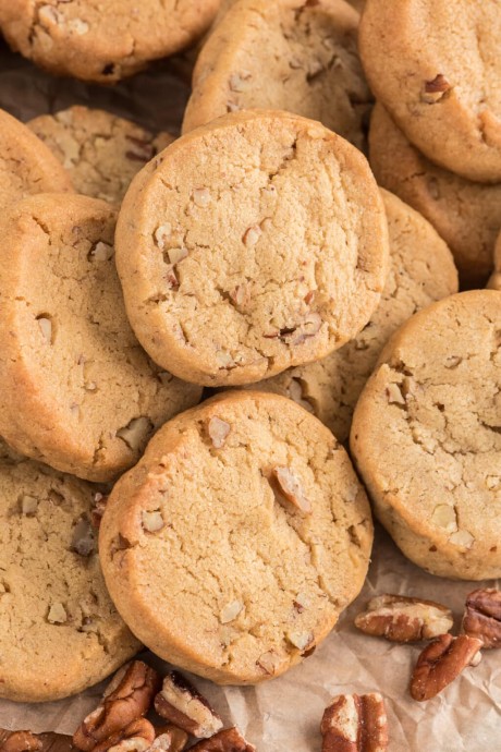 Butter Pecan Refrigerator Cookies