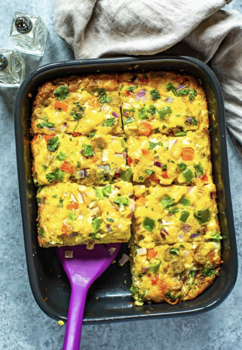 Sausage Hashbrown Breakfast Casserole