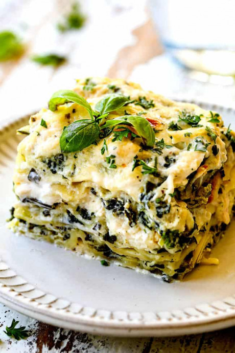 White Chicken Lasagna