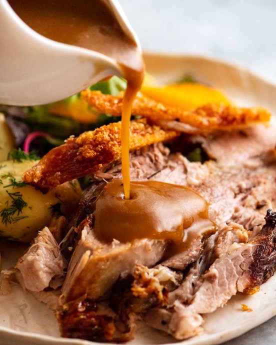 Pork Roast with Crispy Crackling