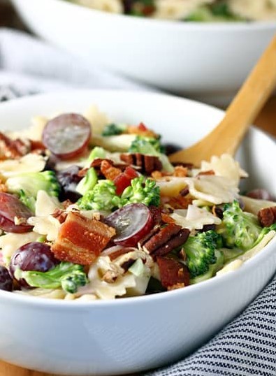 Broccoli Bowtie Pasta Salad