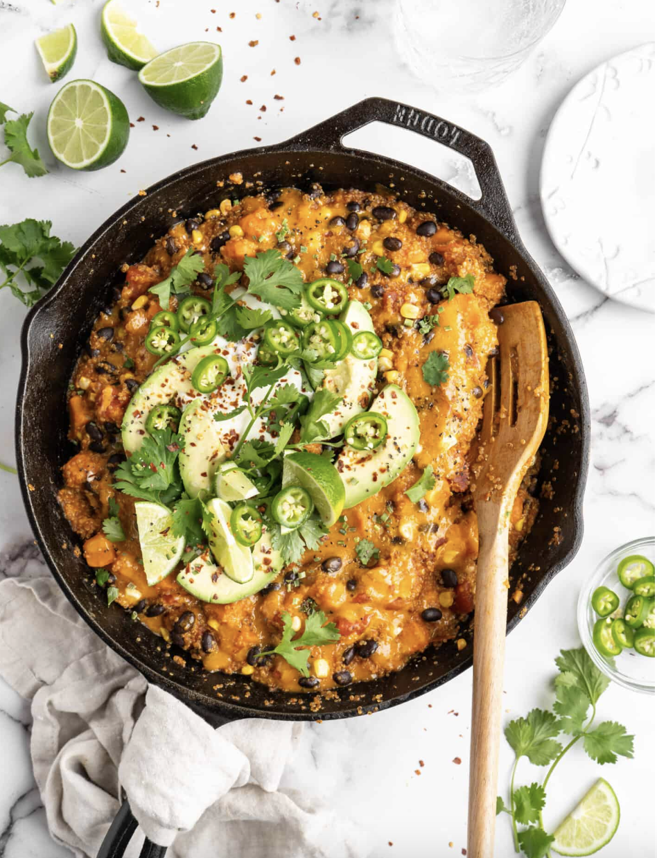 30Minute Quinoa Enchilada Skillet — Recipes