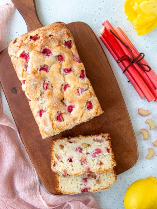 Lemon Rhubarb Bread Lemon Rhubarb Bread