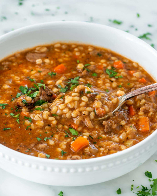 Beef Barley Soup