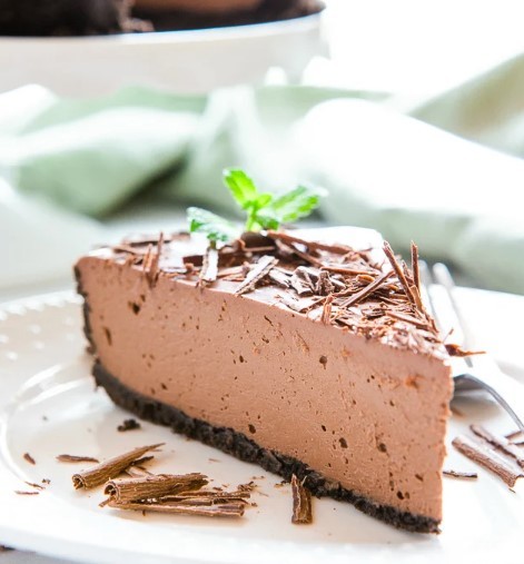 Best Ever Vegan Peppermint Chocolate Tart