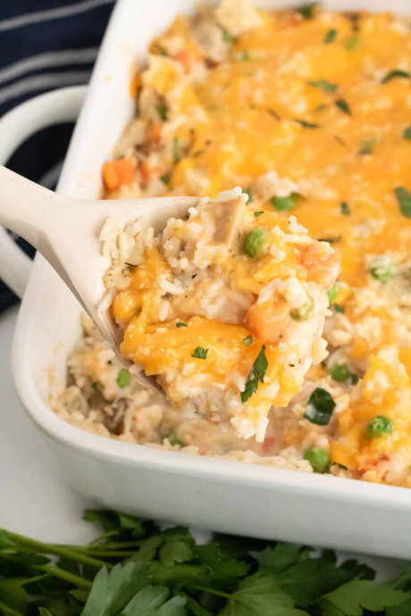 Gluten-Free Chicken Rice Casserole