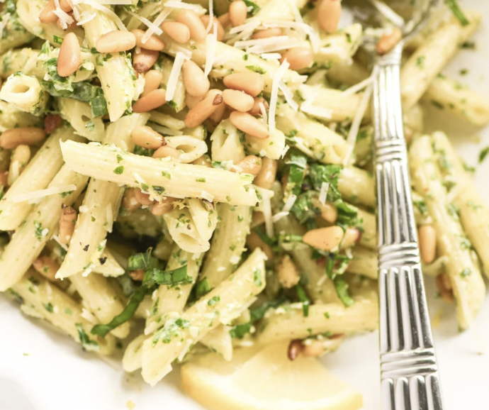 Lemon Basil Pasta Salad