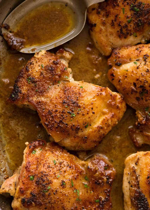 Garlic Chicken Thighs