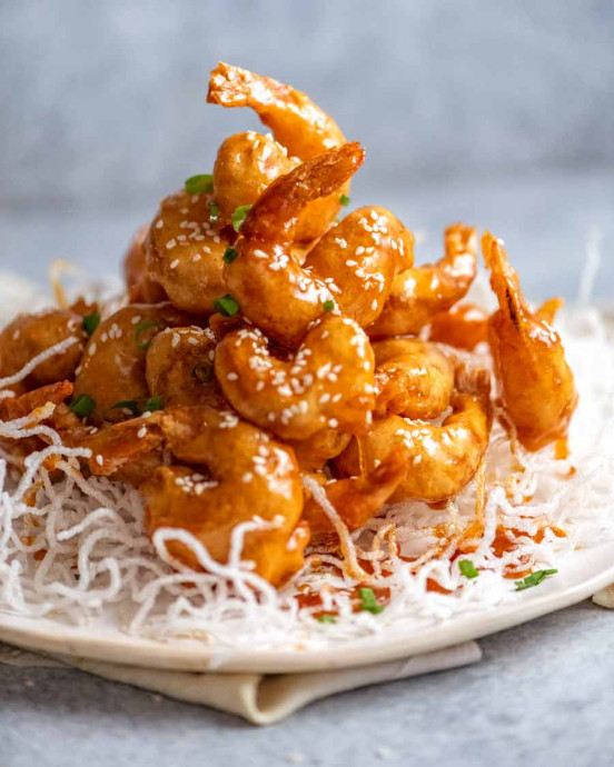 Crispy Honey Prawns