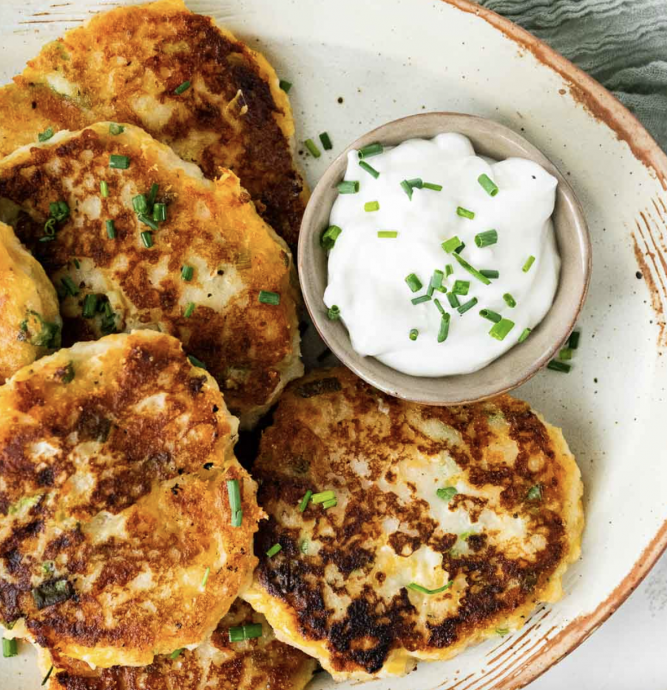 Mashed Potato Pancakes