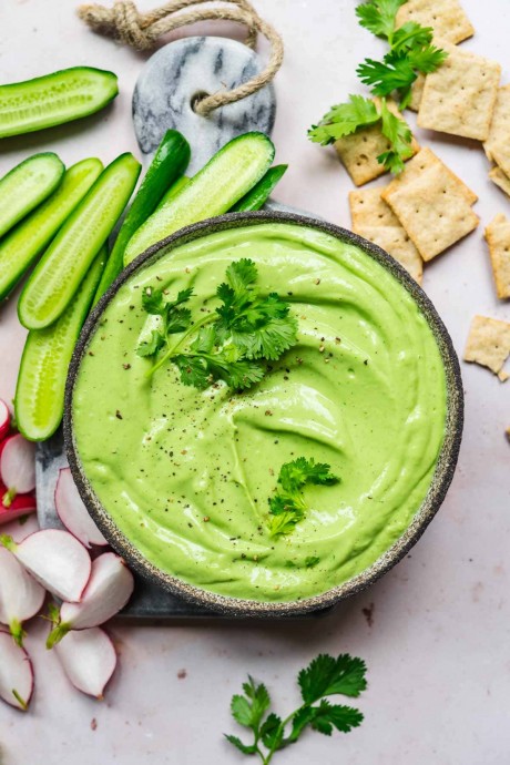 Herb Tofu Dip Herb Tofu Dip