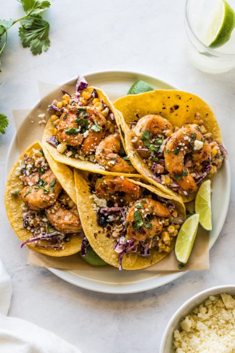 Spicy Shrimp Tacos