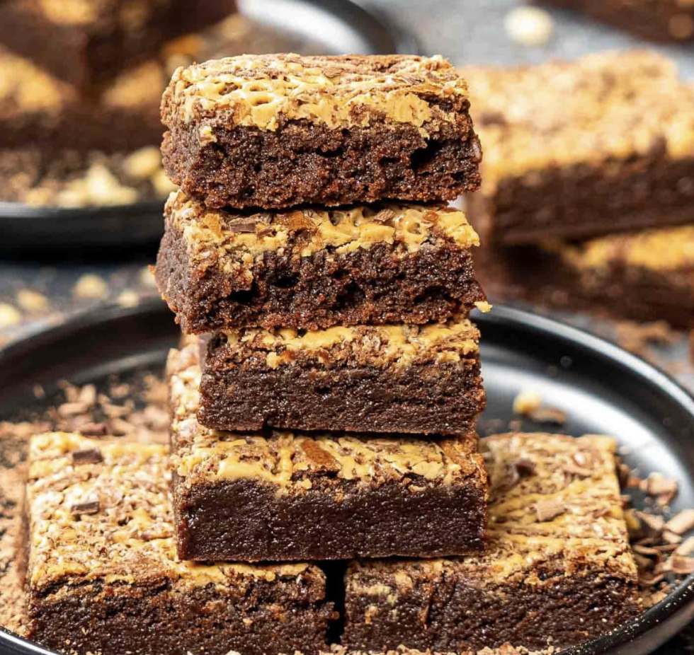 Peanut Butter Brownies — Recipes