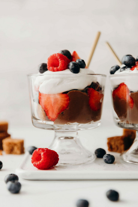 Berry Chocolate Trifle