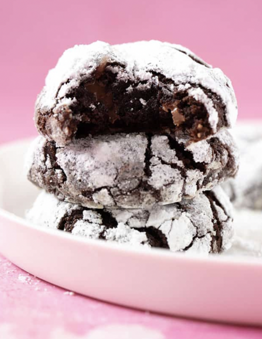 Chocolate Crinkle Cookies