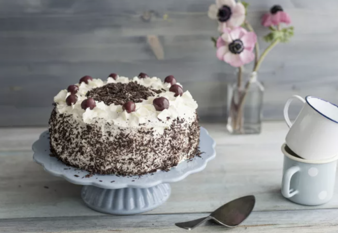 Simple Black Forest Layer Cake