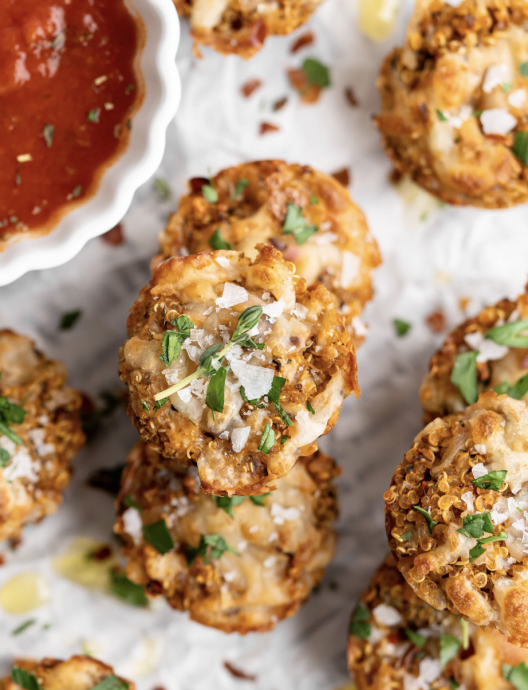 Quinoa Pizza Bites