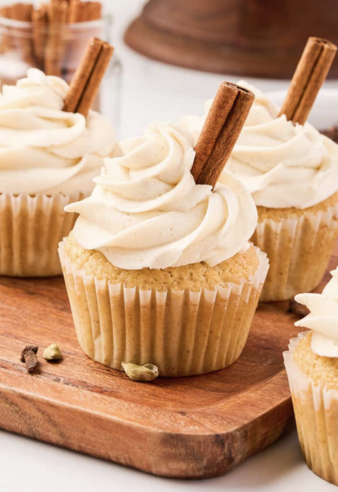 Chai Cupcakes