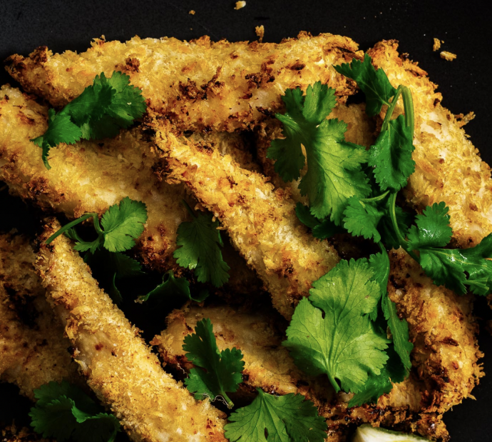 Crispy Air Fryer Chicken Strips